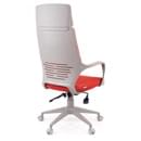 Кресло руководителя Everprof Trio Grey TM Ткань Красный