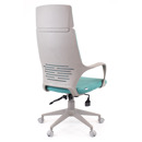 Кресло руководителя Everprof Trio Grey TM Ткань Бирюзовый
