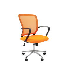 Офисное кресло Chairman    698    Россия     TW-66 оранжевый хром new