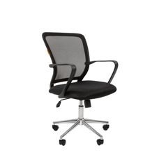 Офисное кресло Chairman    698   Россия     TW-01  черный хром new
