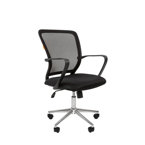 Офисное кресло Chairman    698   Россия     TW-01  черный хром new