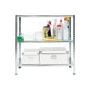 Стеллаж ES 75KD/75x30/3 оцинкованный